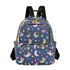 2781 A Kawaii Sailor Moon Small Backpack Purse Travel Bag Lightweight